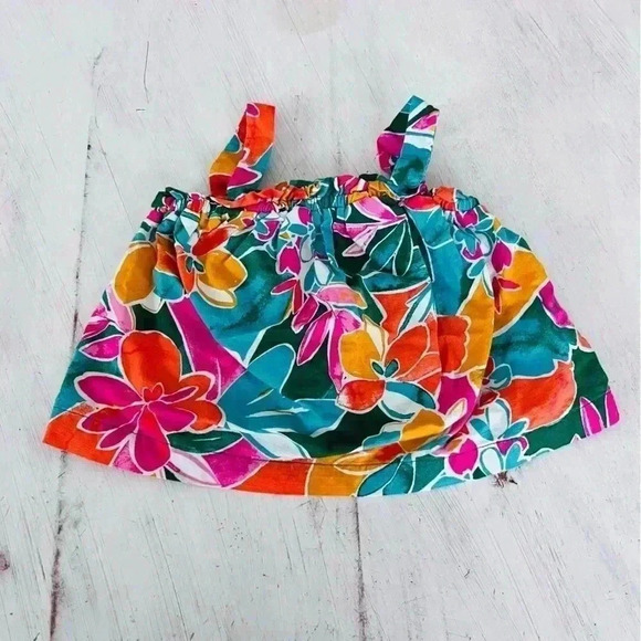 Carter's Baby Girl Floral Top Size 6M - Picture 1 of 5